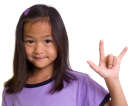 sign-language-kid-kq